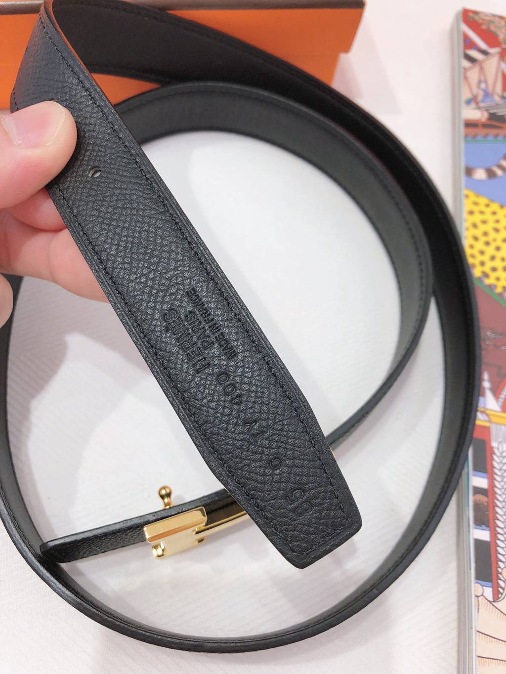H**mes belts 24mm